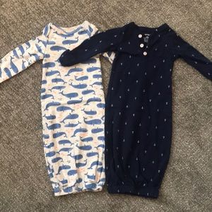 Carter’s newborn gowns (2) - Like new